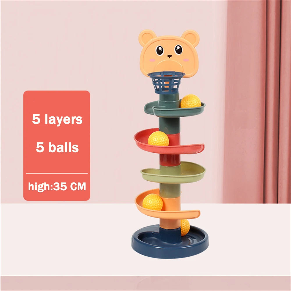 Rolling Ball Stacking Educational Toy