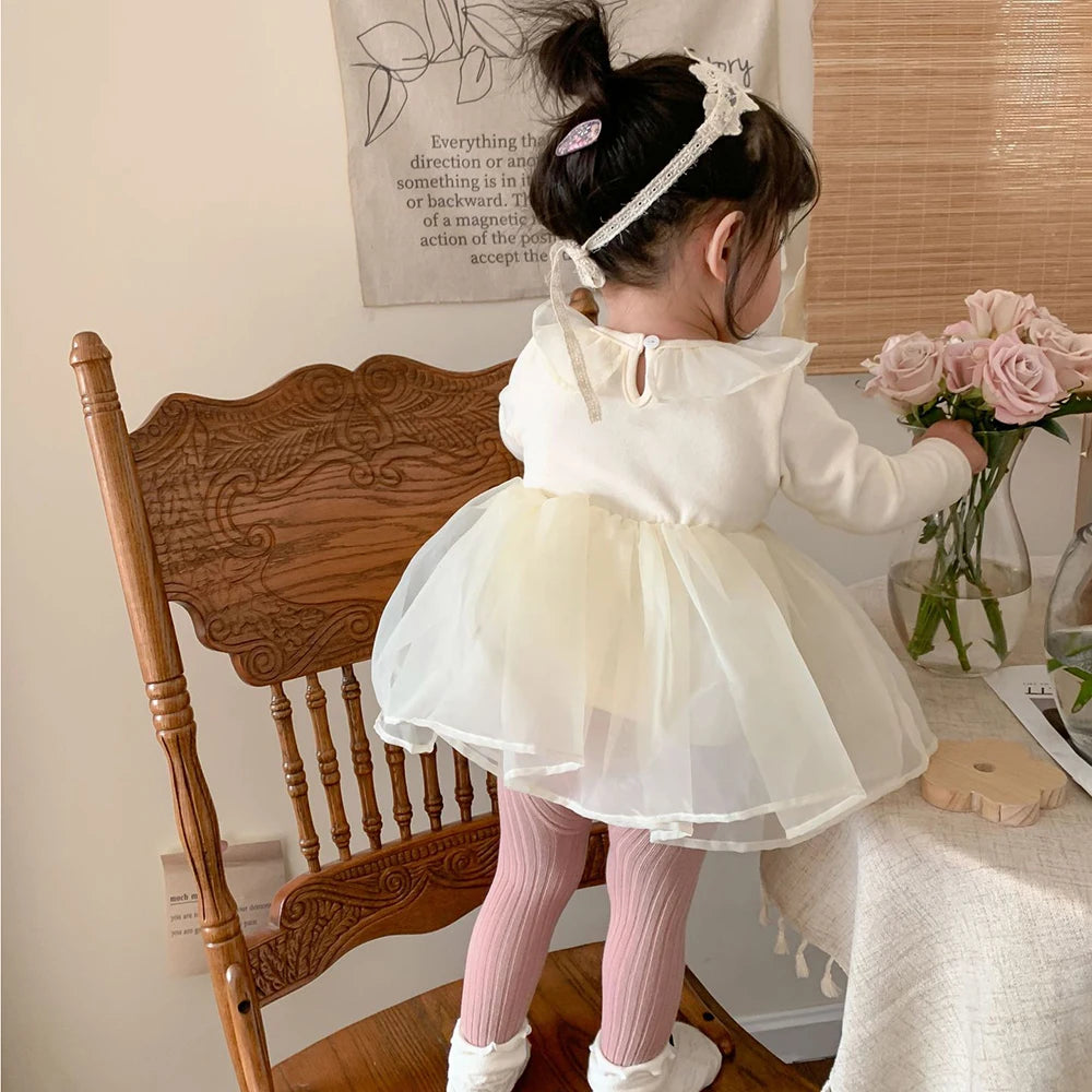 Long Sleeve Princess Baby Dress