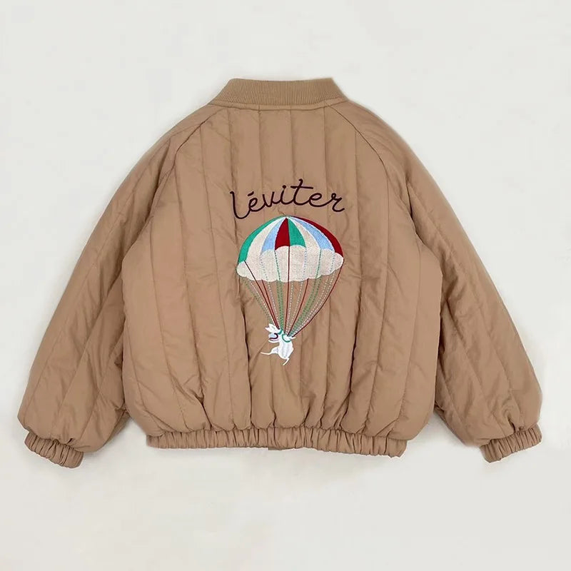 Fleece Cotton Kids Winter Jacket