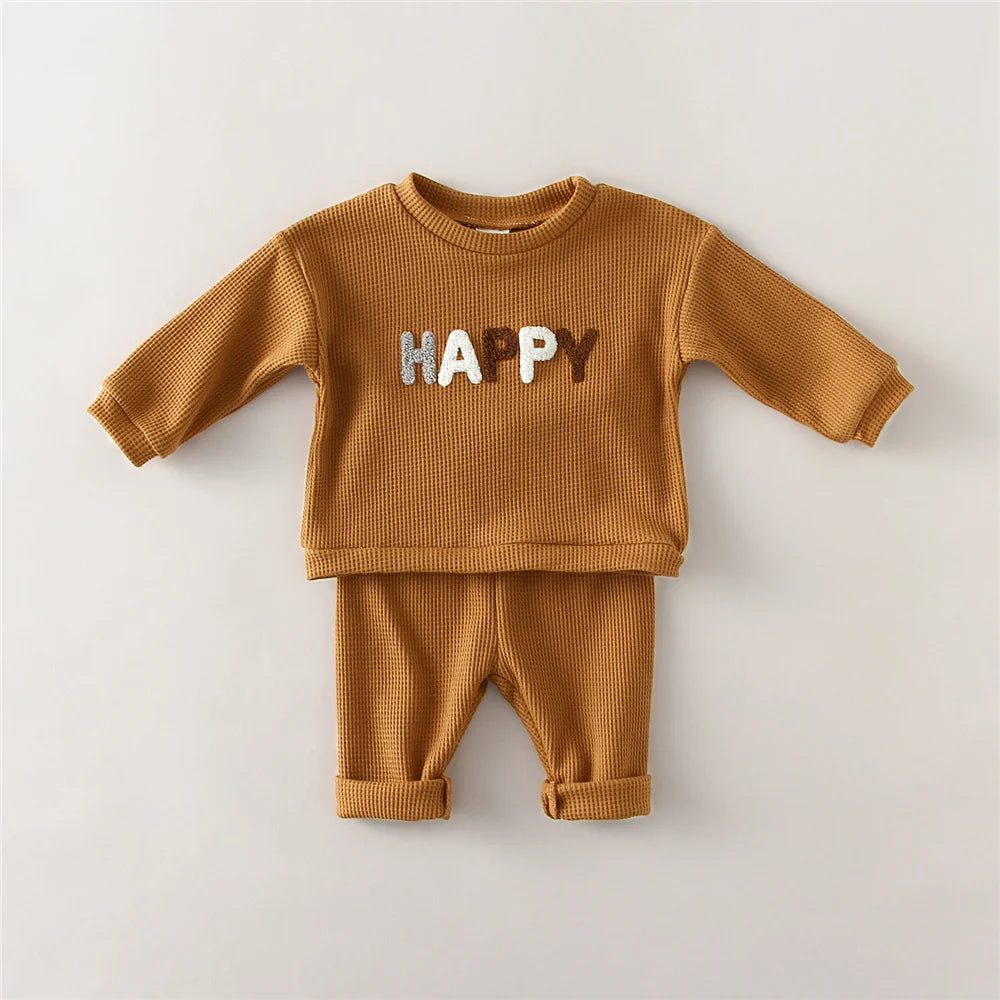 Cotton Baby Sweater & Pants Set