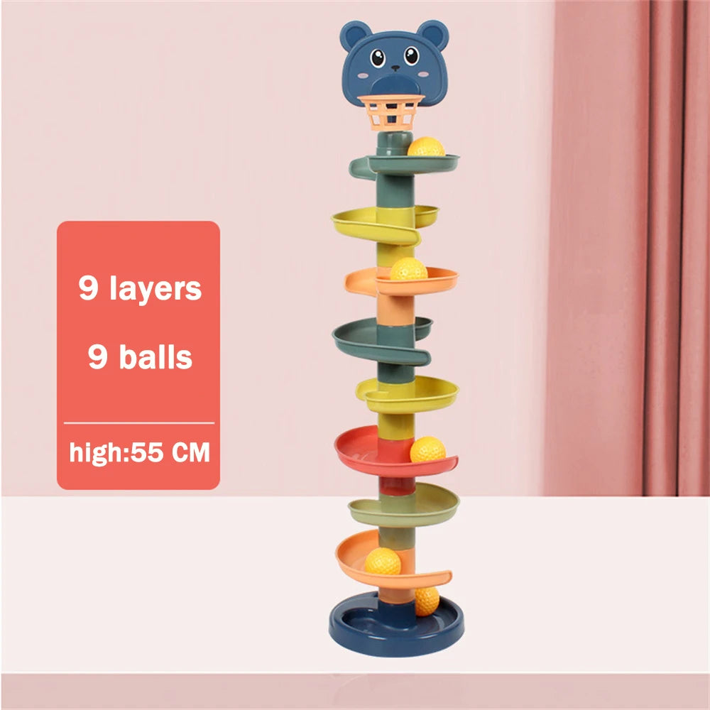 Rolling Ball Stacking Educational Toy
