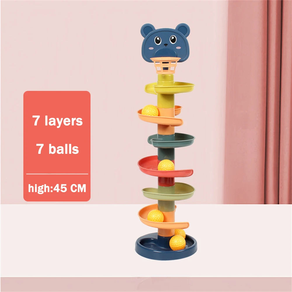 Rolling Ball Stacking Educational Toy