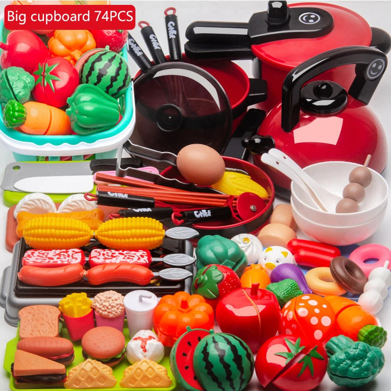 Kids Kitchen Cooking Play Set