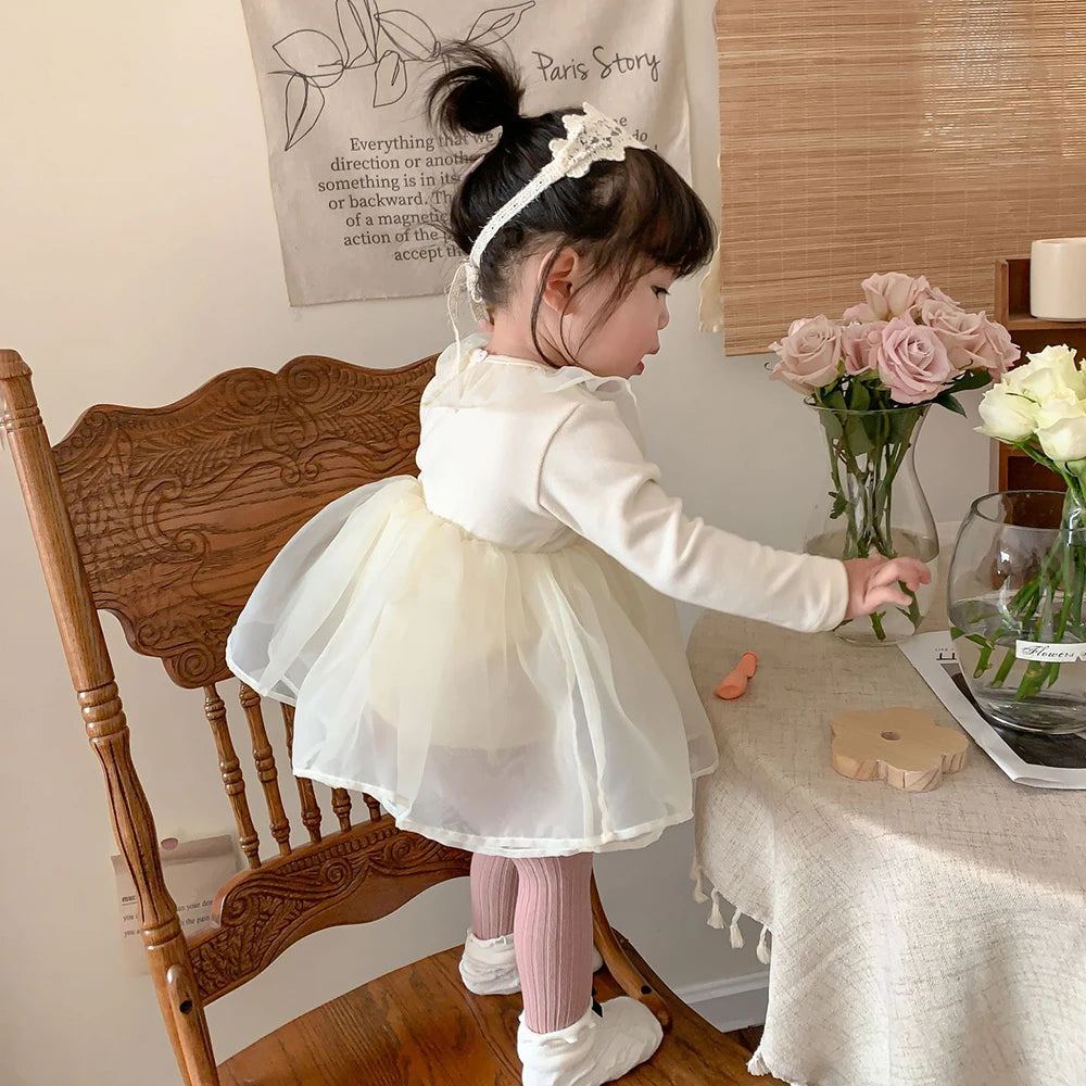 Long Sleeve Princess Baby Dress