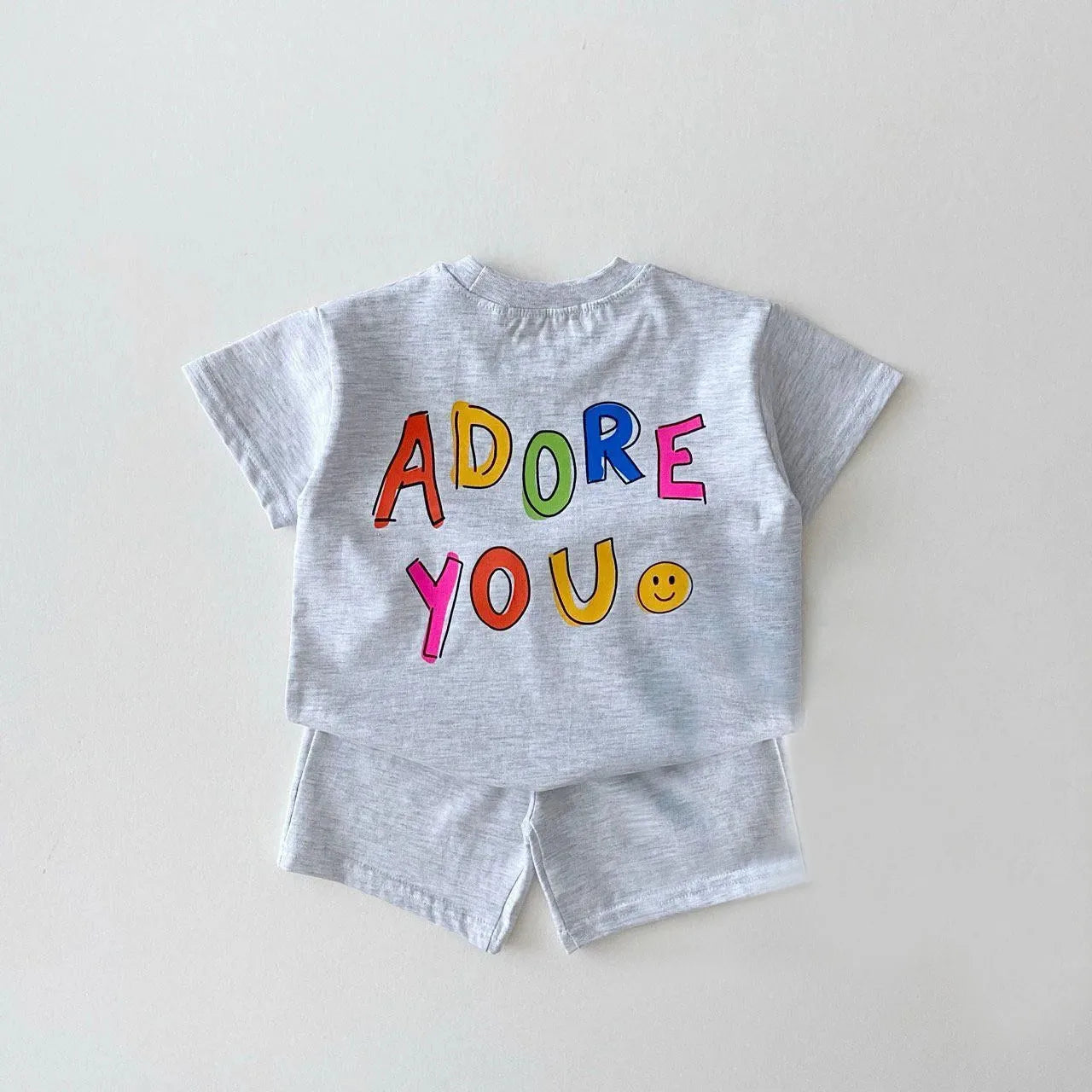 Summer Cotton Baby Outfit Set