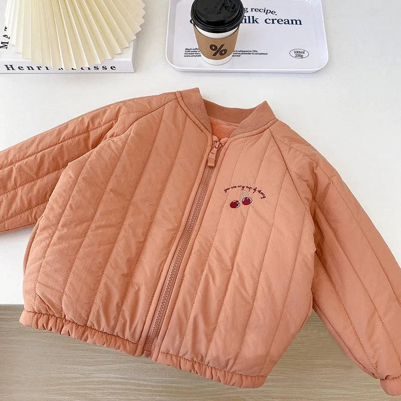 Fleece Cotton Kids Winter Jacket