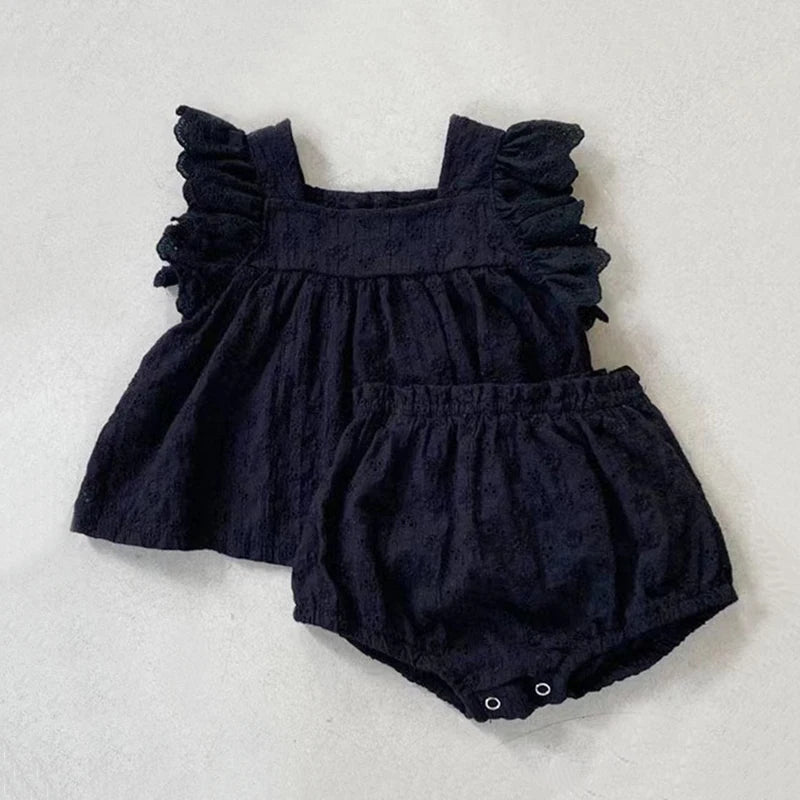 Baby Girl Summer Outfit Set
