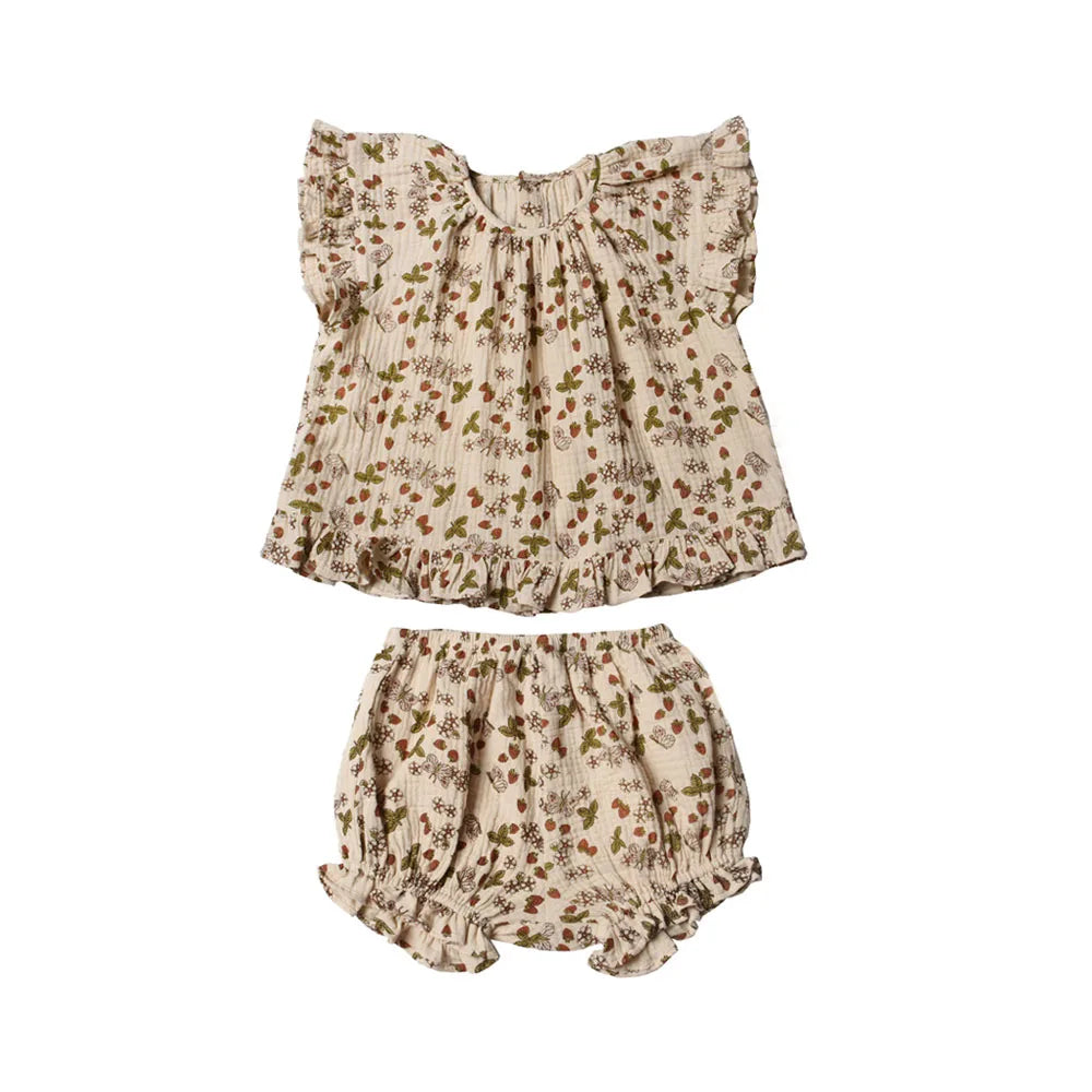 Organic Cotton Baby Girl Set
