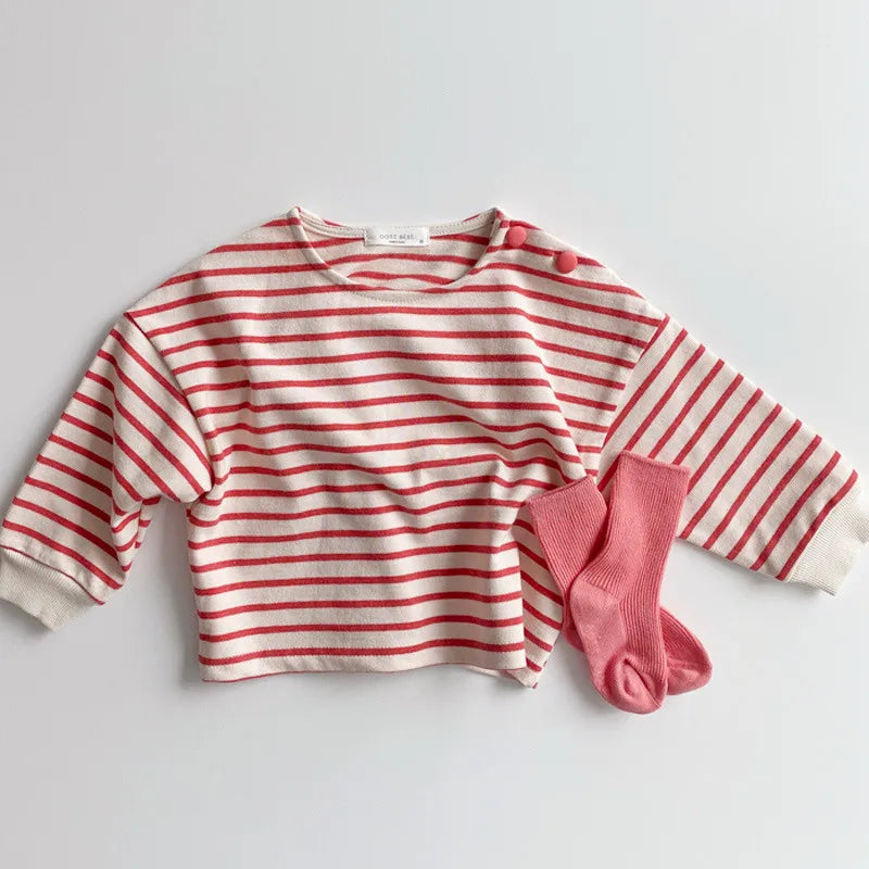Striped Baby Long Sleeve Tee