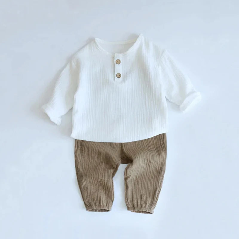 Organic Cotton Baby Boy Outfit
