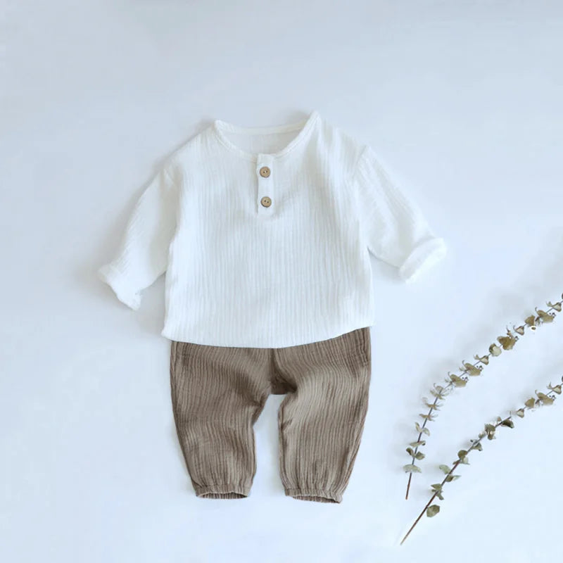 Organic Cotton Baby Boy Outfit