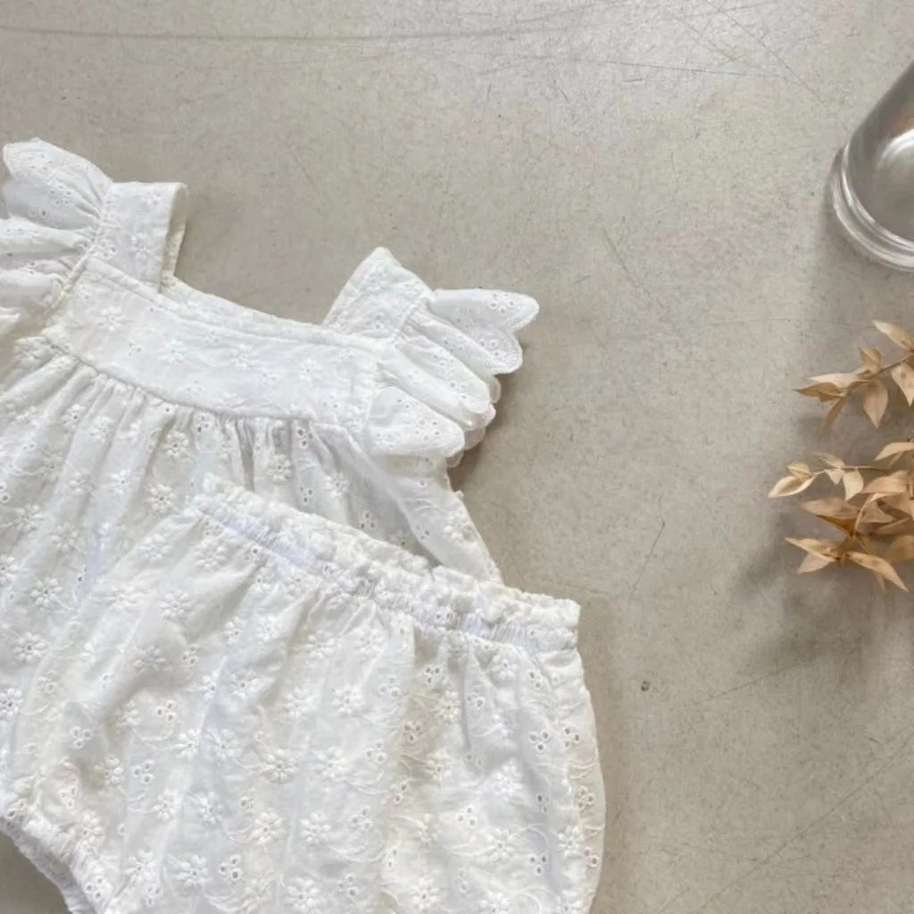 Baby Girl Summer Outfit Set