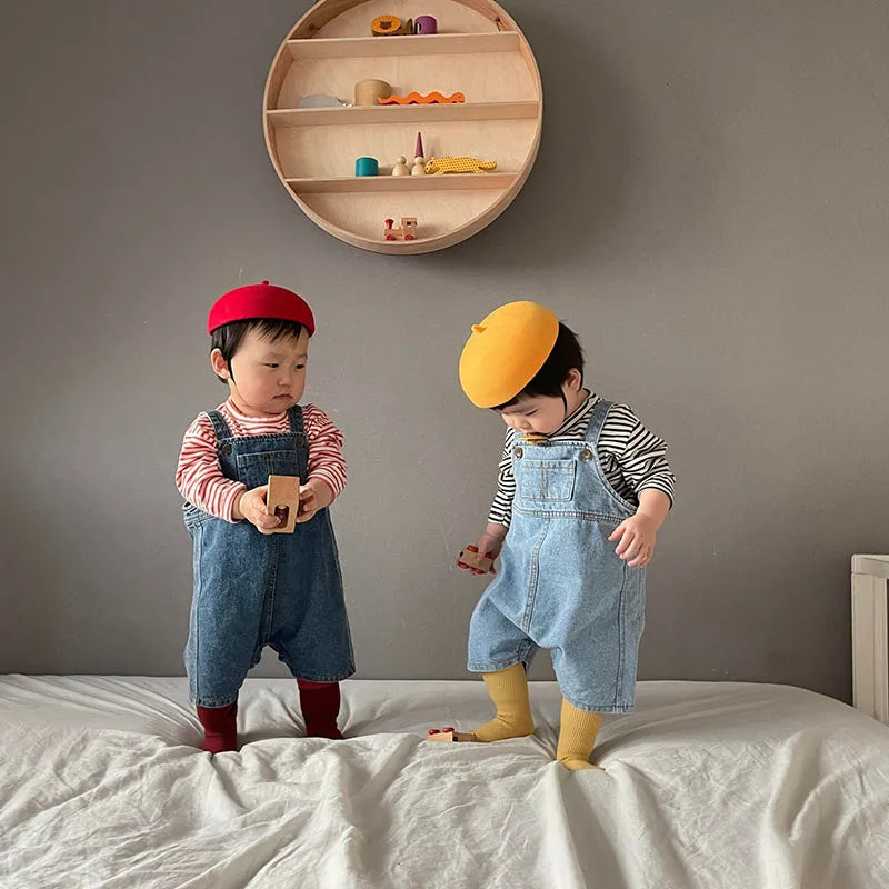 Denim Baby Overalls for Spring & Summer